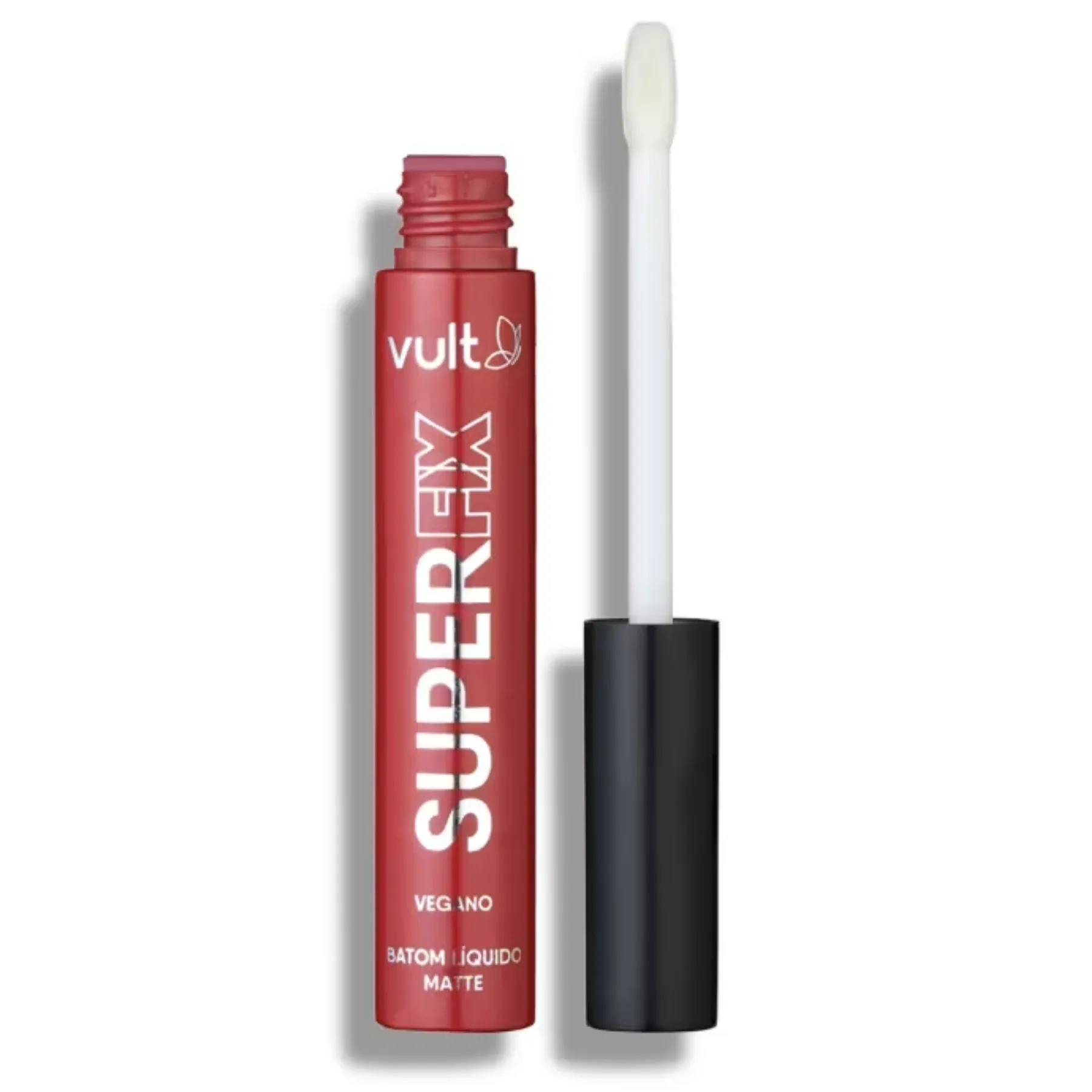 Batom Líquido Vult Super Fix Vermelho Profundo 5ml